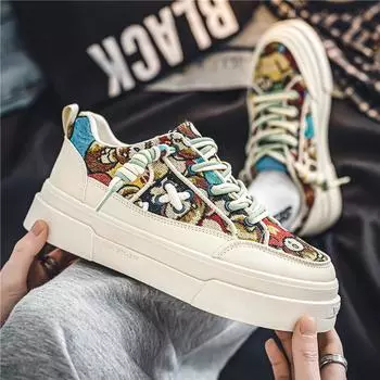 Violent Bear 2024 Four Seasons Student Japanese Harajuku Sports and Casual Shoes Platform Tide Board Shoes Live Men s Shoes 39