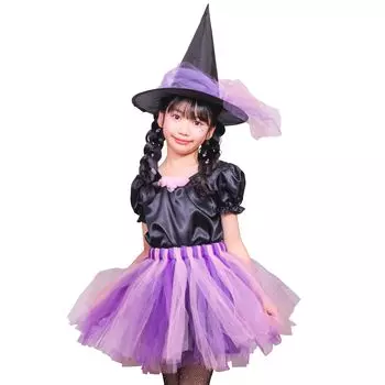 Violet Witch Kids Costume Girl 140cm