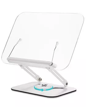 viozon акриловая подставка для книг, кафедра для кулинарных книг, письменный стол, высота и угол поворота, школьные планшеты, ноутбук, чтение, держатель, подставка для книг, регулируемая,