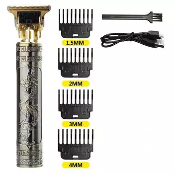 Vip Прямые продажи T9 Машинка для стрижки волос Триммер для волос Электрическая машинка для стрижки волос в стиле ретро с маслом для бороды Электрическая машинка для стрижки волос