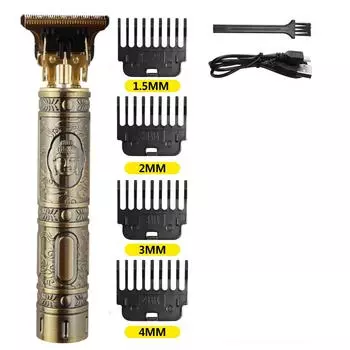 Vip Прямые продажи T9 Машинка для стрижки волос Триммер для волос Электрическая машинка для стрижки волос в стиле ретро с маслом для бороды Электрическая машинка для стрижки волос