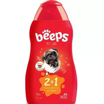 VIPS Pet Care 2-in-1 Shampoo Watermelon Scent, корейский шампунь для домашних животных