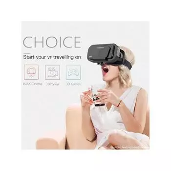 Виртуальная реальность VR гарнитура 3D очки гарнитура шлемы VR очки для ТВ, универсальные регулируемые легкие VR очки совместимые с фильмами и видеоиграми Multicolor