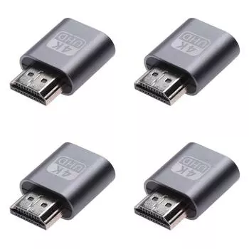 Виртуальный HDMI-совместимый фиктивный адаптер 1.4 DDC EDID Display Emulator для Min