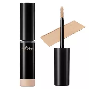 Visee extra skinny concealer 02 light pink beige 4g chip concealer extra fine high cover