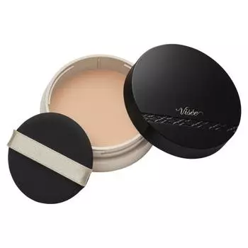 Visee glow balm foundation 01 light beige 15g spf15/pa++ pores glossy skin beauty serum ingredients