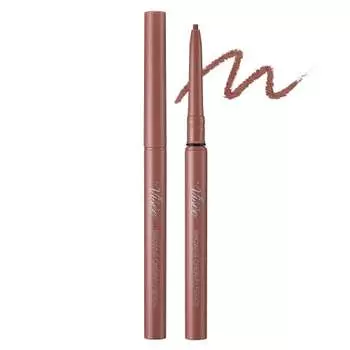 Visee riche browns creamy pencil eyeliner unscented br302 pink brown 0.1g x 1