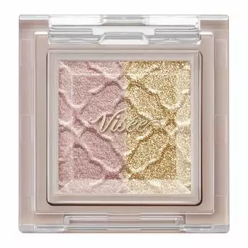 Visee Riche Dazzling Duo Eyes Eyeshadow Beige Orange OR-1 1.2g (x 1)