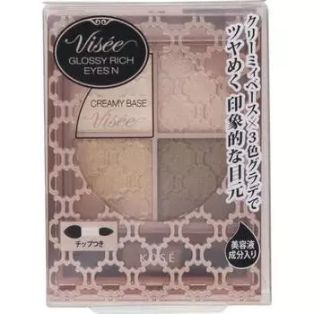ViseRiche ViseRiche Glossy Rich Eyes N Be 1 светло-бежевый 4,5 г