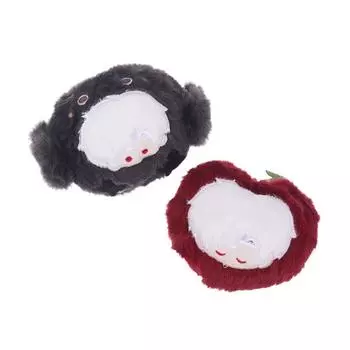 Вишня кукла плюшевая игрушка брелок мультяшная ворона мягкая кукла кулон автомобильный брелок рюкзак сумка Декор детский подарок красный