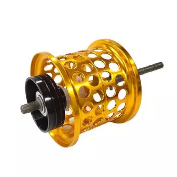 VISPREA Baitcasting Reel Replacement Metal Shallow Groove Compatible with Daiwa 2020 2021 Daiwa Tatula SV TW Shallow Bait Finesse Ultra Reel YU399 золотистый
