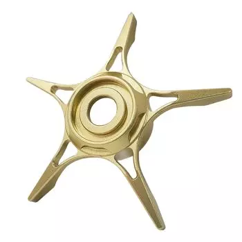 VISPREA для Daiwa совместимая катушка для приманки фрикционный фрикцион Star Drag восстановленный алюминиевый сплав длинная ручка замена индивидуальные детали ремонтные детали STEEZ MORETHAN RYOGA бледный золота