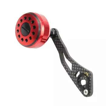 VISPREA Reel Parts Baitcasting Reel Drum Reel Handle Aluminum Alloy 109mm Handle Knob Shimano Daiwa Daiwa Abu Garcia Custom Parts Replacement YU239