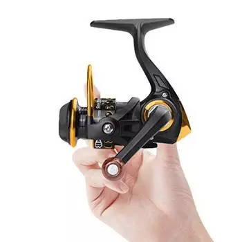 VISPREA спиннинговая катушка №. Катушка для рыбалки 500 Легкая катушка с тормозным усилием 5 кг Удобная для заброса на большие расстояния Подходит для соленой воды Пресной воды Слева и справа