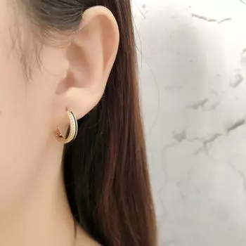 Висячие бусины S925 Серебряные серьги с пряжкой для ушей Модные серьги Аксессуары для женщин серебряный