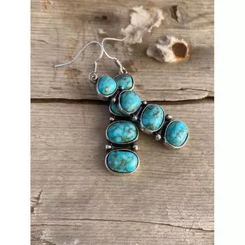 Висячие серьги для женщин, женские ювелирные изделия, винтажные этнические металлические серьги-капли, длинные серьги, аксессуары красный