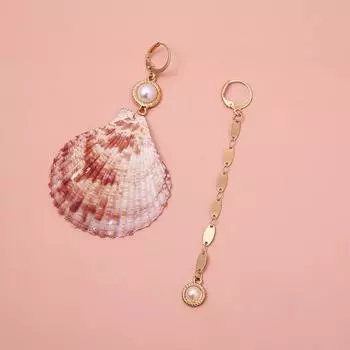Висячие серьги из натуральной раковины для женщин, богемные свадебные подарки, модные летние серьги-подвески, ювелирные изделия