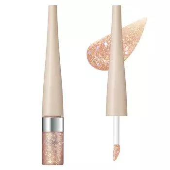 Visse Eye Shadow 3D Glitter Eye Liquid Orange Gemmy Glitter Large Pearl OR-4 3,3 мл Lame