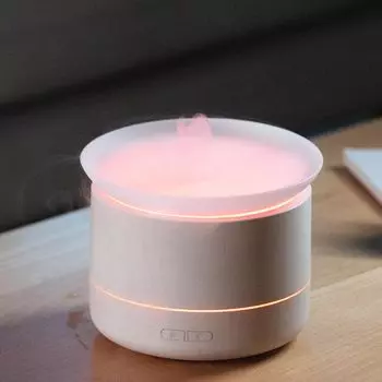ViSSKO Настольный Aroma Sea LED 7 Настольный Настольный Пустой Розжиг Автоматическая Остановка Легко для Нет Сухости Профилактика Поллиноза Белый Увлажнитель, 200 мл,