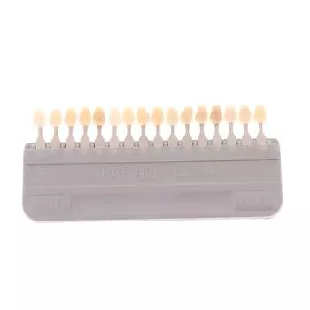Vita 3D Master Dental Lab Bleach Shade Guide 16/29 Colors Teeth Whitening Comparing Dentistry Clinic Colorimetric Plate 16Colors