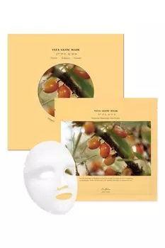 Vita Glow Mask Mask Pack Витамин C Высокоувлажняющая Корейская Косметика Dr.Althea