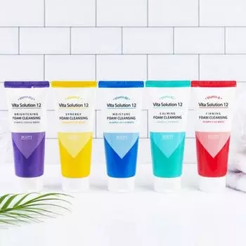 Vita Solution 12 Увлажняющая пенка для умывания 180 мл Brightening