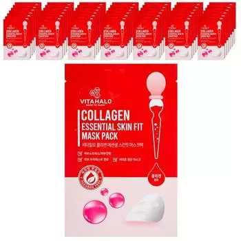 Vitahalo Collagen Mask Pack корейская косметика
