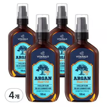 Vitahalo hair argan oil, 100ml, 4 pieces