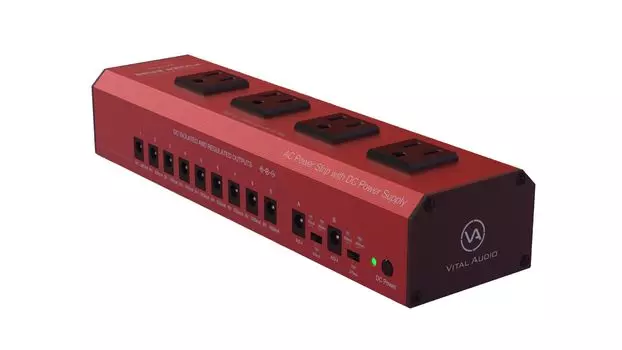VITAL AUDIO POWER BASE VAII серии VA-15AC 25.06.84.5см красный