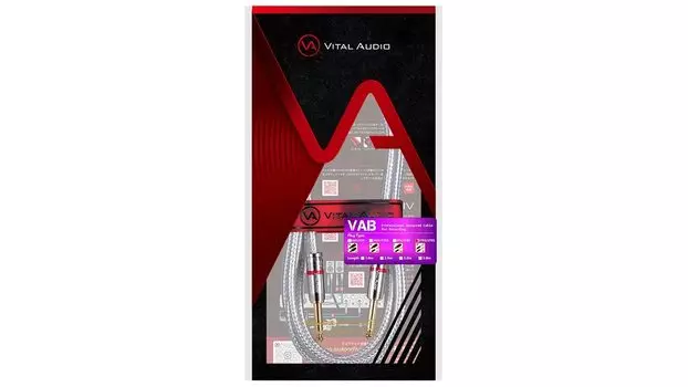 VITAL AUDIO VAB-2.0m 3P / 3P(ВБ23П3П) Сбалансированный кабель серии VAB TRS/TRS микрофонный кабель шумоподавление термостойкий