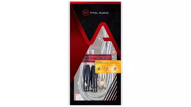VITAL AUDIO VAB Пара-2.0м 3FX / 3P (VBP2F3P) Сбалансированный кабель (Пара) Серия VAB XLR-F (женский) / TRS микрофонный кабель шумоподавление термостойкий