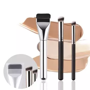 VitalBloom Makeup Brush Foundation Brush Concealer Brush Premium Fiber Bristle Super Soft Popular Makeup Brush Multifunctional Makeup Set Foundation