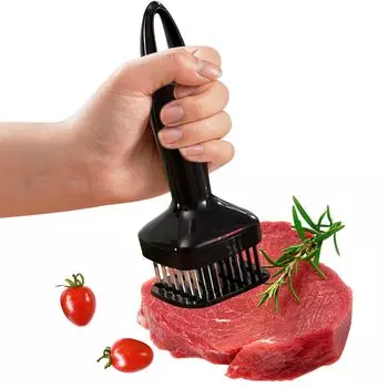 VitalBloom Мясо Мясо 24 Мясо Мясо Нержавеющая сталь Делает Мясо Мясо Мышцы Мясо Кухня Полезная Мясо Приготовленное Игла Кухонная утварь Тендеры, Слайсер, Лезвия,