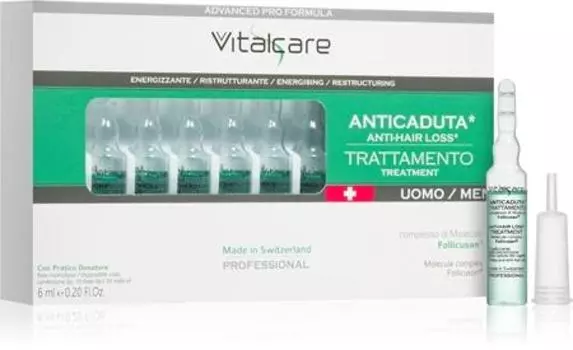 Vitalcare Professional Anti-hair Loss Ампулы против выпадения волос TU прозрачный