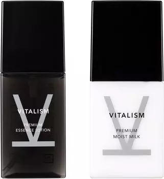 VITALISM Лосьон Увлажняющая Эмульсия Лечебный Премиум Молочный Эссенция Набор для Мужчин Лечебный Уход За Кожей Мужчин (Увлажнение + Лосьон) [Квазинаркотик]