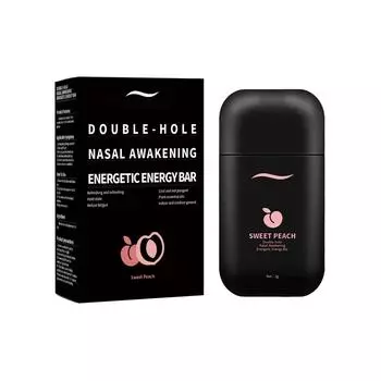 Vitality Mint Energy Bar 2g Освежающий и освежающий освежающий батончик для снятия усталости и сонливости от вождения Vitality Назальный аспиратор с двойным отверстием One Size