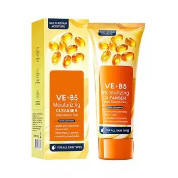 Витамини EB5 Facial Cleanser Многофункциональное увлажняющее очищающее средство для лица One Size жёлтый
