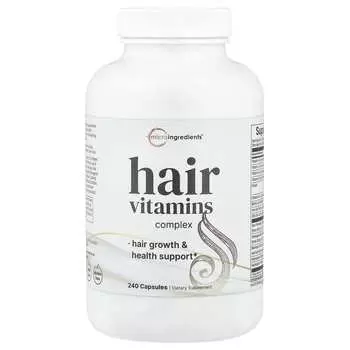 Витаминный комплекс для волос, 240 капсул