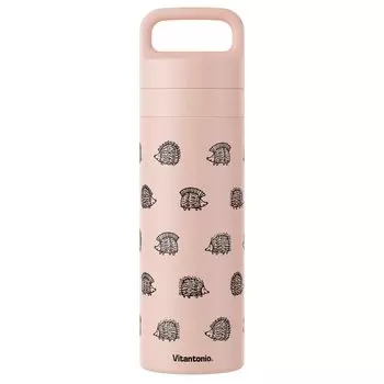 Vitantonio Coffee Press Bottle Cottle Lisa Larson Модель LisaLarsonVitantonio COTTLE HedgehogPink Beige VCB-10-LS