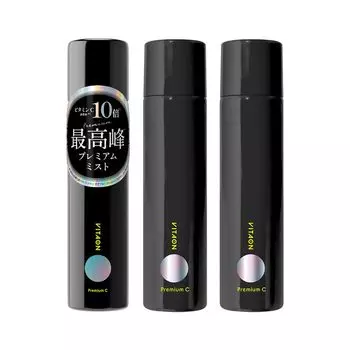 Vitaon Cheerful Mist Premium Lotion Газированный спрей с высокой концентрацией ниацинамида и ретинола, витамина С, 90 г x 3 флакона