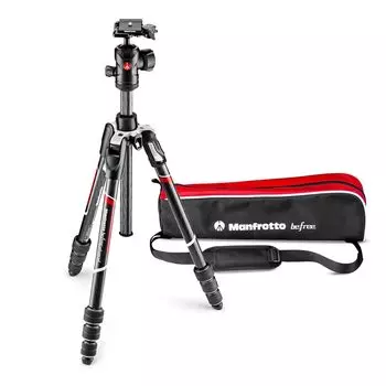 Vitec Imaging Manfrotto Штатив Befree Advance Карбон Свободная Голова T Комплект штатива Черный Полная высота в разложенном состоянии 150 см Высота в разложенном состоянии 127 см Длина в сложенном состоянии чёрный