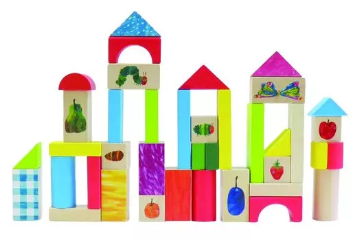 Vitheart The Very Hungry Caterpillar Tsumiki Набор из 50 предметов