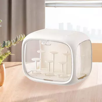 Витрина для коллекционных фигурок Прозрачный органайзер Витрина Миниатюра Ordinary