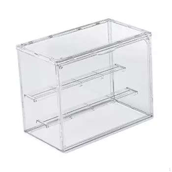 Витрина для коллекционных предметов, полка для фигурок, сувениров, статуэток, кукол, пылезащитная дверь clear lid