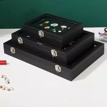 Витрина для медалей, коробка для хранения значков, прозрачная пылезащитная витрина для медалей, ювелирная коллекция, рамка для показа S