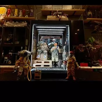 Витрина для моделей APEXTIME ULTRA CHAOS Персонажи аниме и фильмов Витрина для моделей ручной работы Профессиональный коллекционный кейс