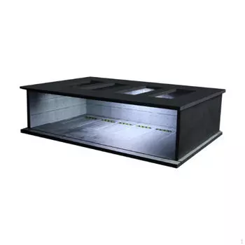 Витрина для моделей автомобилей масштаба 1/64, органайзер для выкладки, пылезащитный контейнер, игрушка из сплава