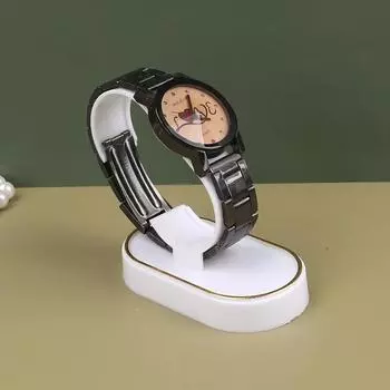 Витрина магазина ювелирных часов Дисплей Стенд Держатель Пластиковый Дисплей для Наручных Часов Портсигар Держатель Витрина белый