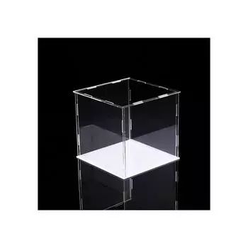 Витрина столешница акриловая многоразмерная органайзер подставка самосборная простой стиль домашний декор для кукольных фигурок