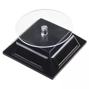 Витрины, держатели для хранения, солнечная витрина, поворотный стол на 360 градусов, вращающийся органайзер для ювелирных изделий, подставка для дисплея, ящики для хранения чёрный